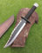 Unique Blades Rambo's Messer Replik, 30,5 cm Vollmetallklinge, Handgefertigt, Scharf, Jagd, Camping, Survival, Outdoor Feststehend Messer mit Scheide
