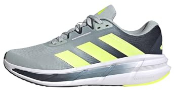 adidas Herren Questar 3 Running Shoes Laufschuhe, Wonder Silver/hi-Res Yellow/Aurora Ink, 44 2/3 EU