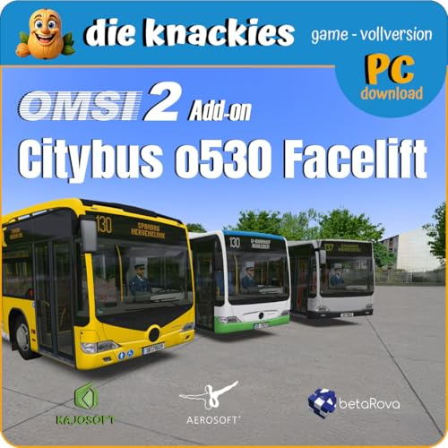 die knackies - OMSI 2 Citybus O530 Facelift Add-On für PC | Vollversion OMSI 2 benötigt | Bus Simulator Erweiterung