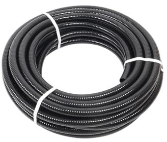 Wacredo Premium PVC Teichschlauch Zuschnitt 5-25m, Druckschlauch für Garten, Teich, Solar und Pumpeninstallationen - 3/4“ - 2“ Zoll (19-50mm) (1 Zoll (25mm), 5, meter)