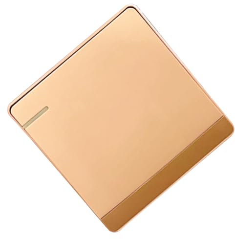 Ausgangstaster 86 Stück Gold PC Unterputz mit Automatischem Rückstellen