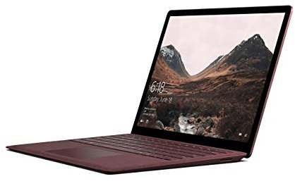 2017 Microsoft Surface Laptop con Intel Core i7-7660U (13,5-pollici, 16 GB RAM, 512 GB SSD) (QWERTY English) Borgogna (Rinnovato)