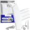 Maniglia Oblo Lavatrice in Kit con Codice Originale 482000023057 C00259409 per Indesit per Ariston per Hotpoint - Garanzia di 10 Anni - MONTERAL