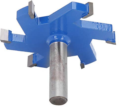 6 T Type Schlitzschneider 12 Mm Straight Shank Rillen Router Bit Holzbearbeitungswerkzeug