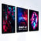 NotNiceThings Customised Gaming Prints, Gaming gift, Bedroom Prints, Boys Bedroom, Teenager, Gift for son, Set of 3, Gamer Decor, Posters