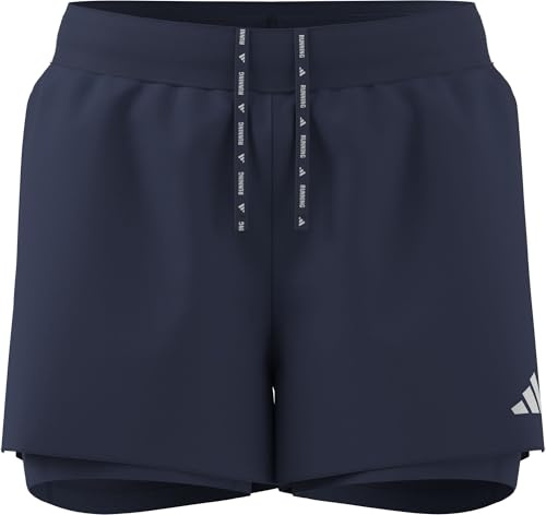 adidas Women's adi365 Running Essentials 2in1 Shorts, tech Indigo, L