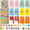 GOACRS Kindergeburtstag Mitgebsel Set, 98pcs Kindergeburtstag Gastgeschenke Mitbringsel mit Mini Figuren, Schnapparmbänder, Stickers und Papier Geschenktüten, Party Geschenke für Jungen und Mädchen