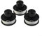 Lot de 3 bobines de rechange pour débroussailleuse A6226 GL250 GL310 GL360 6 m
