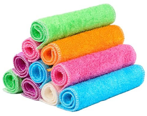 Bambus Tücher 10 Stück Bambus Spültücher Handtücher spültücher Geschirrtücher Tuch Bambus Putzen Doppelseitig Küchentücher saugfähige Reinigungstücher Küchentücher Reinigung Glastücher verwenden