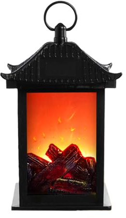 Sertay Deko Kamin, Tischkamin, Led Kamin Ohne Heizung, Desktop-Kamin Mit Realistischem Flammeneffekt, Geeignet Für Wohnzimmer, Schlafzimmer Und Büro