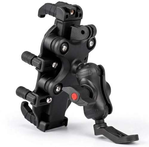 Supporto Smartphone Moto per Honda Forza 350 2021-2026 | Blocco meccanico rapido, assorbimento urti antivibrazione, rotazione libera 360 gradi, stabilità manubrio rinforzata