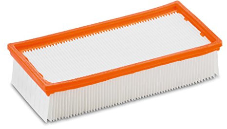 Filtre plissé plat pour aspirateur original Kärcher NT 65/2 Ap, NT 65/2 Eco, NT 65/2 Eco Tc, NT 72/2 Eco Tc, NT 75/2 Ap Me Tc comme 6.904-283.0, 6.904-283