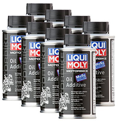 8x LIQUI MOLY 1580 Motorbike Öl Additiv MoS2 Verschleißschutz 125 ml