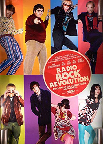 Radio Rock Revolution - Filmplakat 120x80cm gerollt
