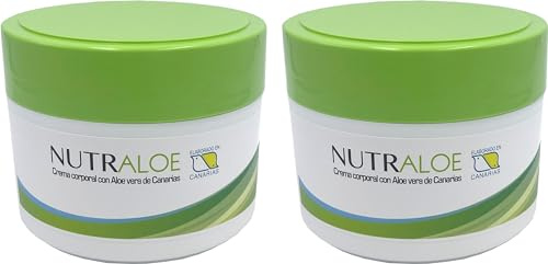 Nutraloe Aloe Vera Feuchtigkeitscreme 250ml x 2 Einheiten