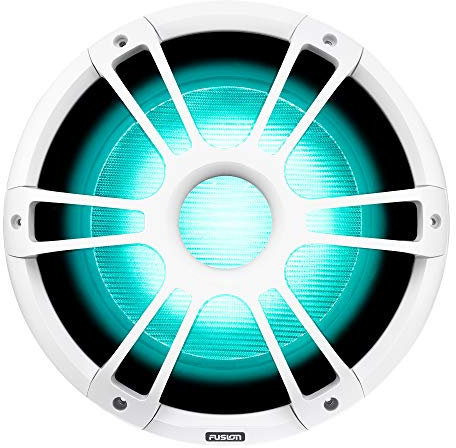 Fusion Signature Series 3, SG-SL122SPW Sports White 12 Marine Subwoofer, a Garmin Brand