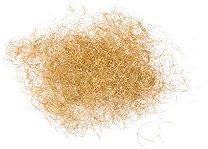 Engelshaar gold Weihnachten Adventskranz Engel goldfarbig Dekoration Haar Adventsgesteck 59301-20