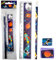 LG-Imports Schreibset Kinder Weltraum Space Bleistift Spitzer Lineal Radierer Schule Mitgebsel Kindergeburtstag