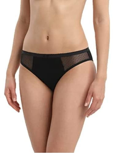 Dim Culotte Femme Menstruelle Plumetis Coton Bio Flux Abondant Protect x1