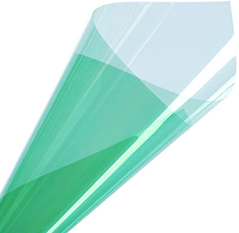 Car Window Tinting Film 1pcs 50 * 300cm 2 Ply Light Green Window Tint Solar Film For Car Home Buliding Side Windshield Auto Glass Solar Protection Window Stickers (Size : 50x300cm)