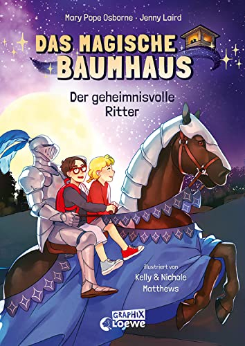 Das magische Baumhaus (Comic-Buchreihe, Band 2) - Der geheimnisvolle Ritter: Tauche ein in die Welt der Schlösser im Mittelalter - Comic-Buch für Kinder ... (Das magische Baumhaus – Comic-Buchreihe)
