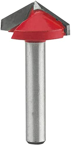 6 mm Schaft V-Nut Fräser-Bit Schneiden Durchmesser 22 mm Gravur Schaftfräser V Nut Bits CNC Holzbearbeitung Schneidwerkzeug 120 °
