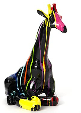 Amadeus - Giraffe liegend Trash schwarz