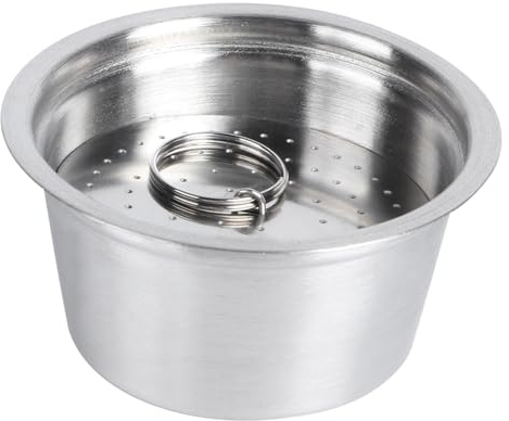Capsule Réutilisable pour, Capsules de café en Acier Inoxydable Tamis Adaptateur de Capsule de café Rechargeable Capsules de Tasse de Filtre pour le (Violet)