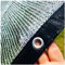 3x3m 2x2m 1x2m Solar Sombra Paño de Aluminio 85% Efecto Sombra, Resistente a Los Rayos UV Red de Sombra Al Aire Libre Tela Toldo Vela Mallas para Sombra con Agujeros, para Invernadero/Techo/Cochera (