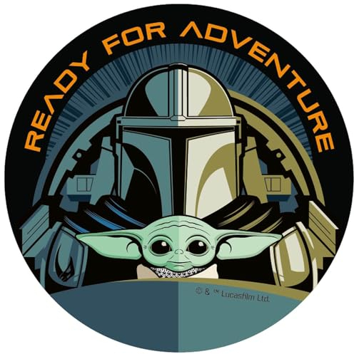 McNeill - McAddys - Kreativpatch für Schulranzen - Disney Kollektion 2024 (MANDALORIAN Motiv 1)