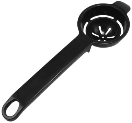 Long Handle Egg White Separator Egg Filter Egg Separator Kitchen Baking Egg Yolk Protein Separator Egg Spoon for Cooking Egg Separators for Cooking Egg Yolk White Separator Egg Yolk Separator Spoon