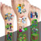 180+ Leuchtende Tattoo Aufkleber Kinder, Mixed Style, Kindertattoos für Mädchen Jungen Mitgebsel Kindergeburtstag