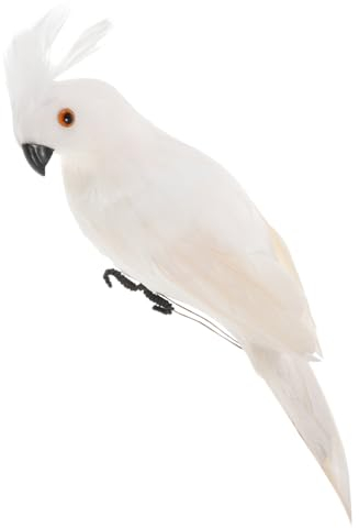 Toddmomy Simulation Papagei Lebendiger Gefälschter Papagei Künstlicher Papagei Künstliche Vögel Papagei Ornament Papageienmodelle Vögel Zum Basteln Gefälschte Vögel Fensterdekoration