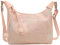 XIAHIOPT Damen-Handtasche mit orientalischem Muster, weiches Nylon, modische Schultertasche, Umhängetasche mit verstellbarem Riemen, kleine Geldbörse, rose