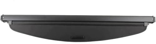 ZCHQF Auto Laderaumabdeckung Einziehbarer Fracht Abdeckungen für Skoda Fabia 2008-2018, Trunk Parcel Gepäck Security Privatsphäre ZubehöR,normal-B-Black