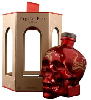 Crystal Head Vodka ‘Limited Edition’ Lunar New Year Bottle 70cl, 40% ABV, Multi-Award-Winning Premium Vodka.