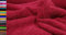 StoffBook WALKFROTTEE Stoff Doubleface SCHWER FROTTE Stoff Stoffe METERWARE, C587 (Bordeaux)