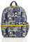 Zip & Zoe Kinderrucksack, City Print Blue (Blau) - BM1637