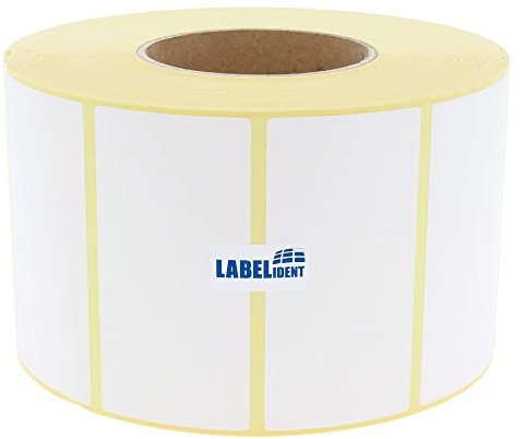 Thermoetiketten - 100 x 50 mm - 3.000 Thermodirekt Etiketten Eco selbstklebend auf Rolle, 76 mm Kern