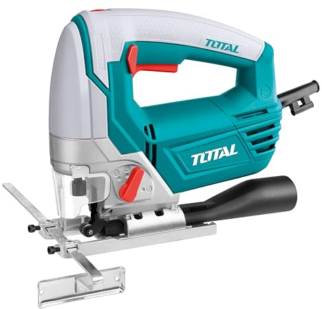 TOTAL - Seghetto Alternativo 800W | Sega Alternativa TS2081006 | Ideale per Taglio | Compatibile con Amig Isolante Termico Adesivo | Ruote per Trabattello con Freno
