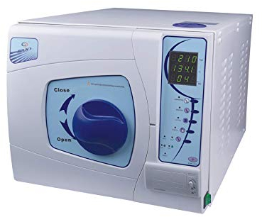 SUN Autoklav Vakuum Dampf Sterilisator Blau Dental Autoklav Sterilisator mit Drucker Klasse B von Supershu (23L)