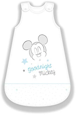 Herding Disney's Mickey Mouse Baby-Schlafsack, Baumwolle, weiß, 110 cm