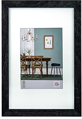 walther design EF430D Fiorito Holzrahmen 24x30 cm, dunkelgrau