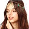 Yheakne Boho Turquoise Bandeau Or Layered Tassel Head Chain Gypsy Hair Chain Festival Coiffes De Mariage Coiffe Décorative Accessoires De Cheveux pour Femmes et Adolescentes Cadeaux