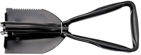 Tubayia Pala plegable para jardín, camping, senderismo