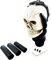 LSGGTIM Totenkopf Schaltknauf, Universal Auto Schaltknauf Schaltgetriebe Automatikgetriebe Skeleton Skull Head Schädel Kopf Geändert Schaltknauf Stick Hebel Shifter Abdeckung, Car Gear Shift Knob