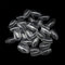 500 Pièces Faux Ongles Capsules Amande Court en Acrylique pour Gel Nail Art, 10 Tailles Stiletto Capsule Pointe Transparente Clair French Manucure Professionnelle la Maison Salons Kit