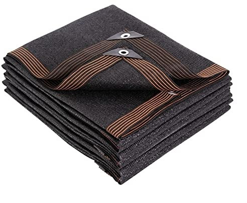 FOMNKKN Durevole Addensare 12pin 90% Tasso di ombreggiamento Anti -UV Nero Sun Basy Net Outdoor Pergola Auto Garage Cabrage Pannelli Guardando Le reti da Sole (Size : 1.5mx3m)