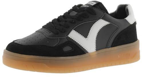 victoria Sneaker Seul 1257126 | Lederoptik & Kontrast & Veloursleder-Einsätze & Karamellsohle für Erwachsene Unisex