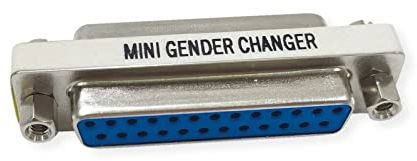 Value Mini changeur de Genre, 25 Broches Femelle-Femelle